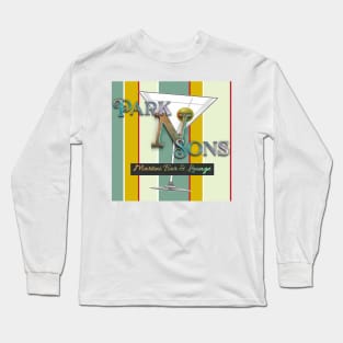 Park N Sons Martini Bar & Lounge Long Sleeve T-Shirt